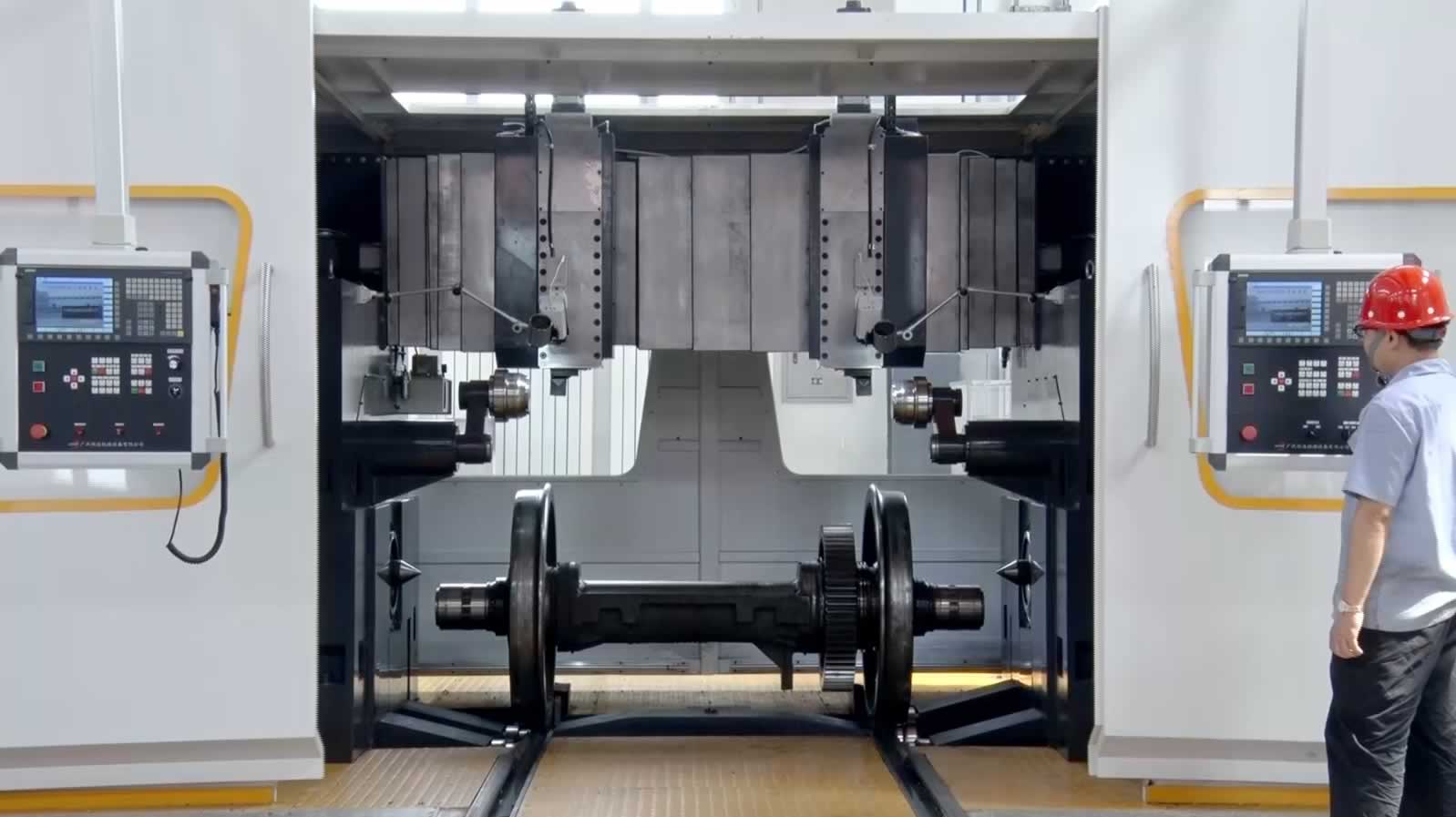 CSK-8011 CNC Gantry-type CNC Wheel Lathe